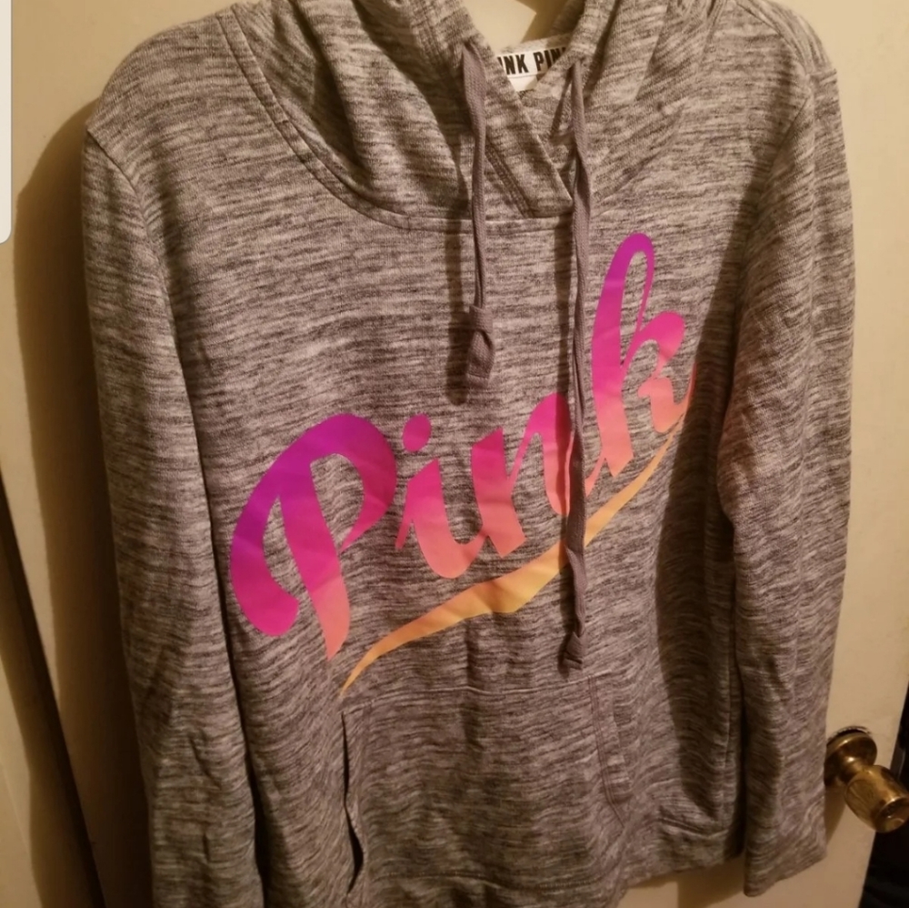 Pink hoodie